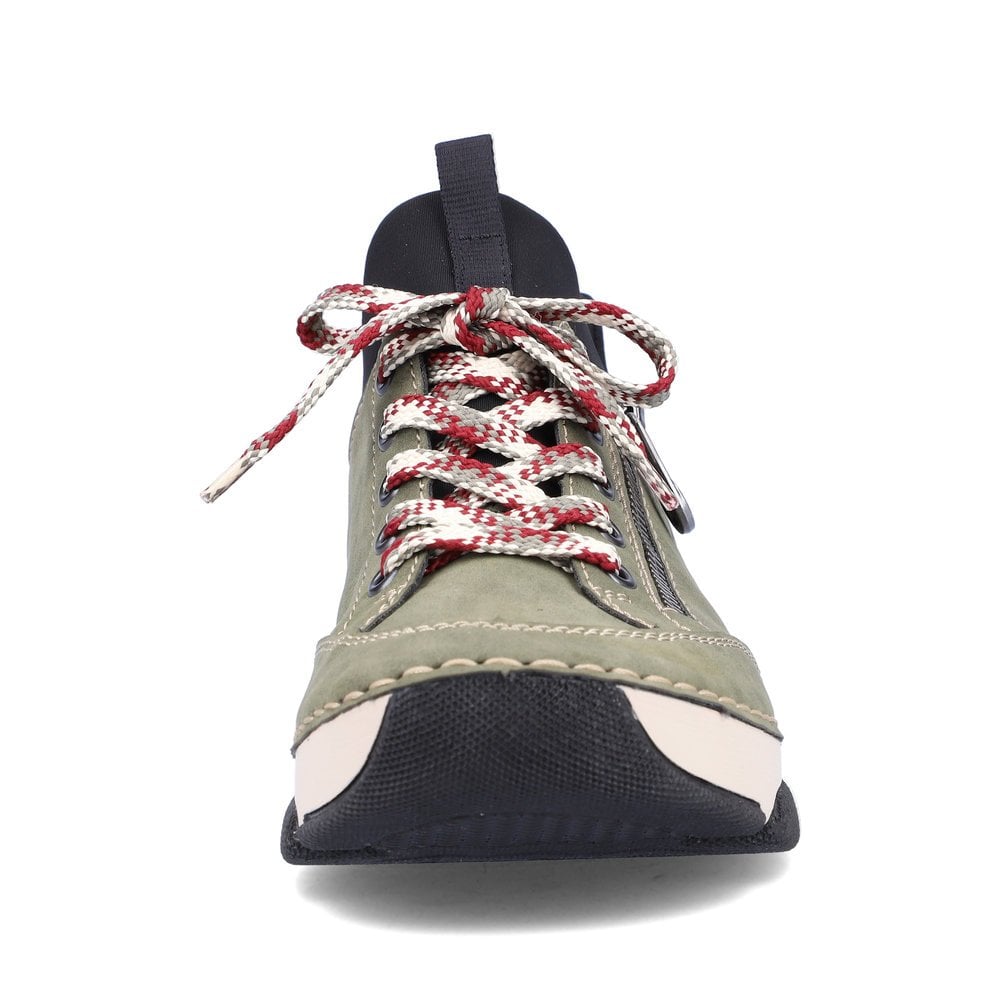 Basket Rieker 45973-54 Vert Femme | OQT-6955396
