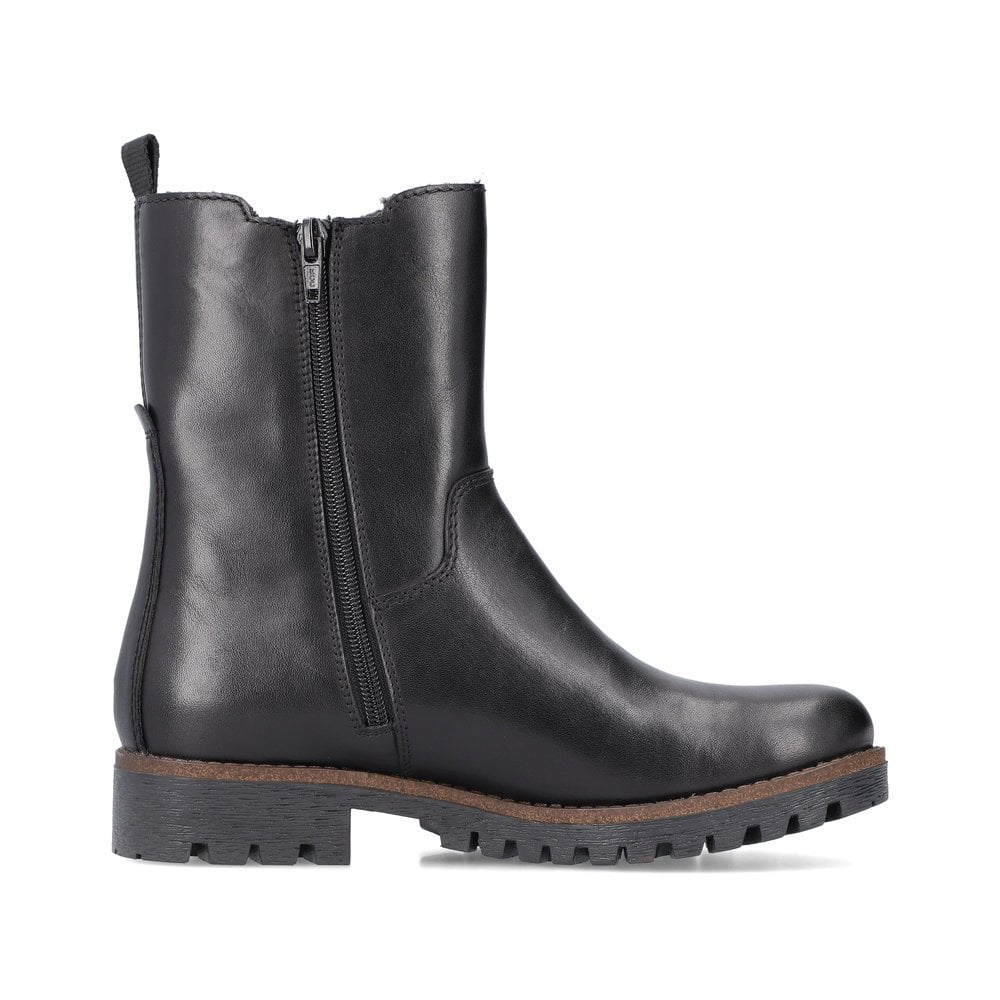 Chelsea Boots Rieker 78580-00 Noir Femme | VAW-4645158