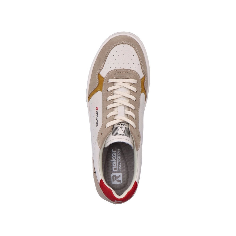 Basket Rieker R-Evolution U0401-80 Blanche Homme | OTT-1981289
