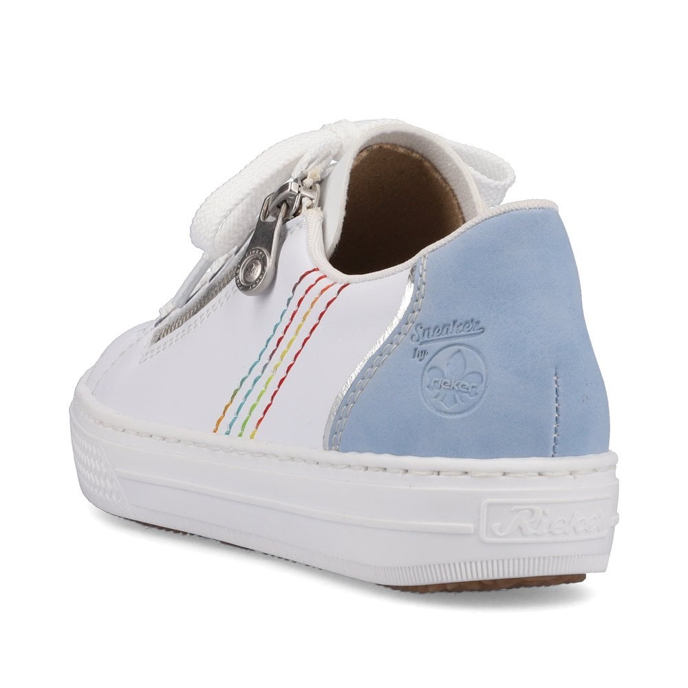 Basket Rieker L5915-80 Blanche Femme | RAQ-5865609