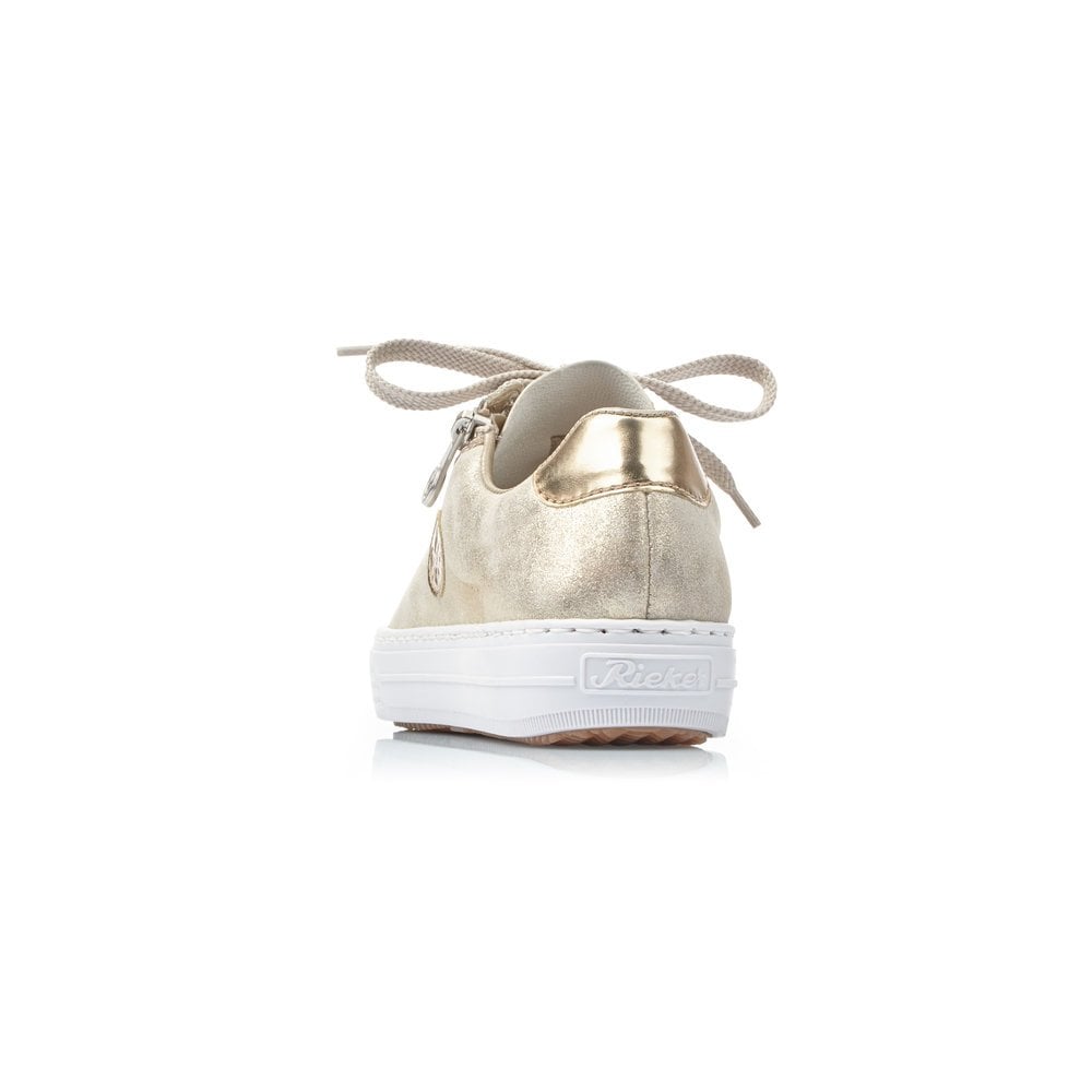 Basket Rieker L59L8-62 Beige Femme | NZJ-6642603